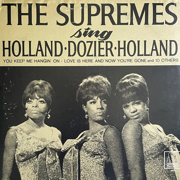 The Supremes - Sing - Holland-Dozier-Holland Vinyl